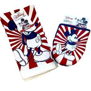 Americana 4th of July Disney Mickey Mouse Kitchen Set